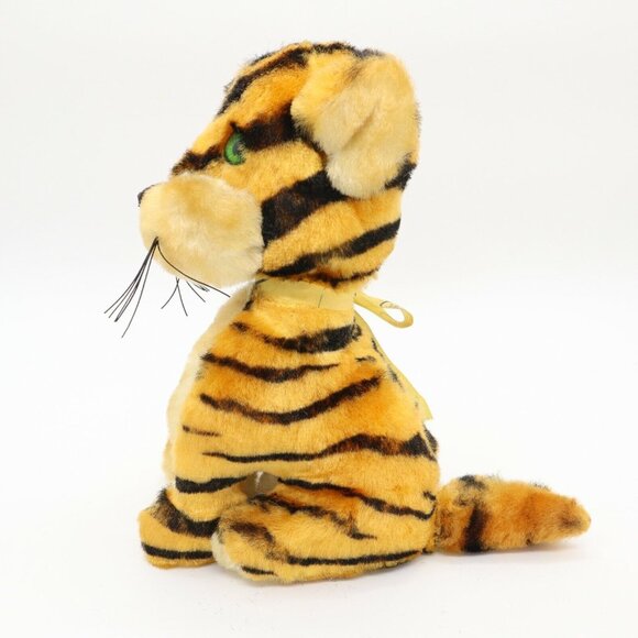Vintage 1950'S Gund Plush TIGER Tweak and Squeak Plush Stuffed Animal Toy RARE - Picture 3 of 8